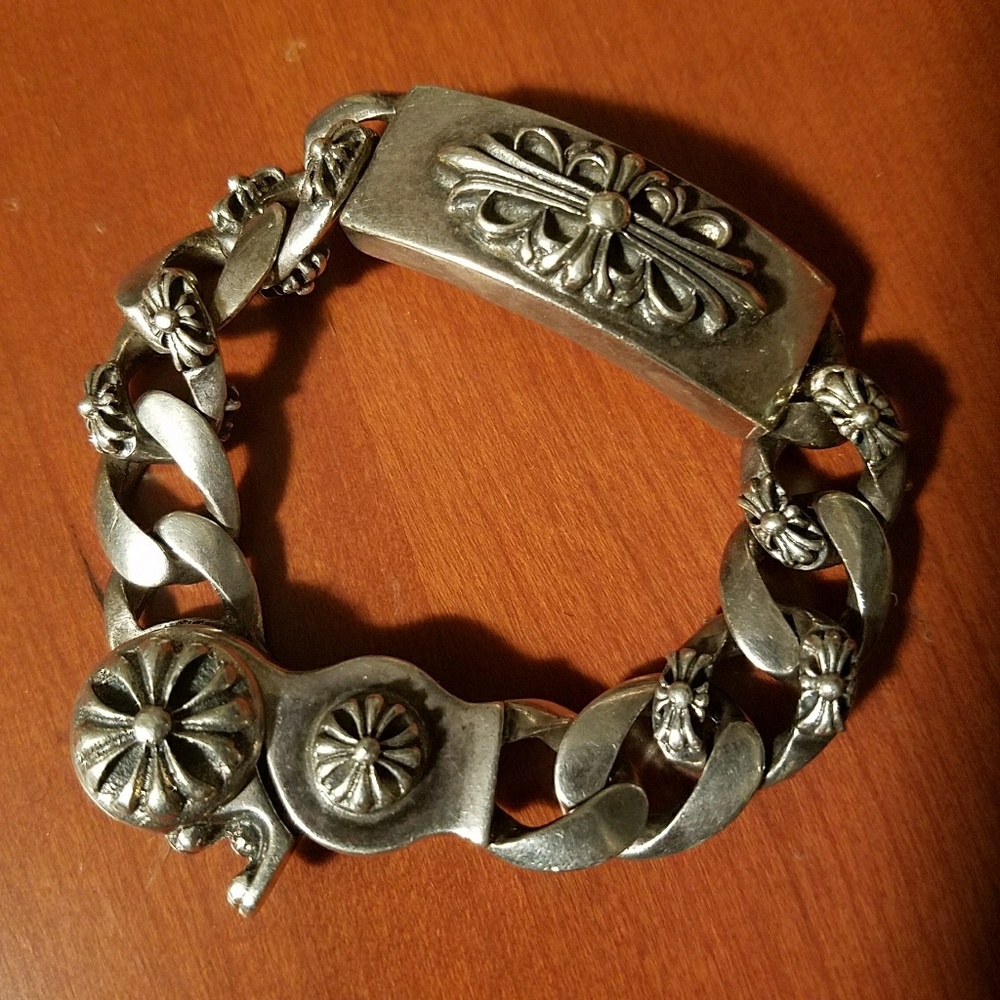 CHROME HEARTS 925 STERLING SILVER BRACELET
